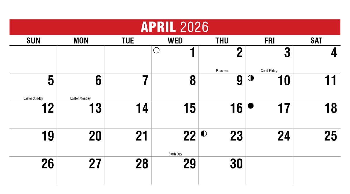Galleria Canadian Scenic Promo Desk (Eng) Calendar - 2026